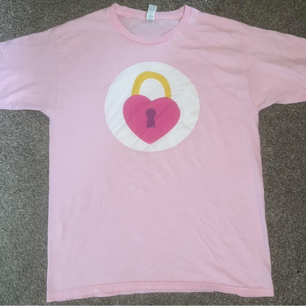 Pink secret bear care bear Kids T-Shirt